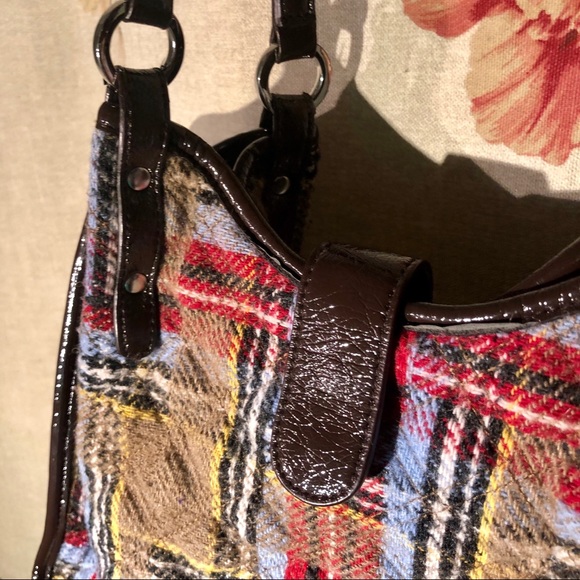 Vintage Vera Bradley Plaid Purse - Picture 3 of 7